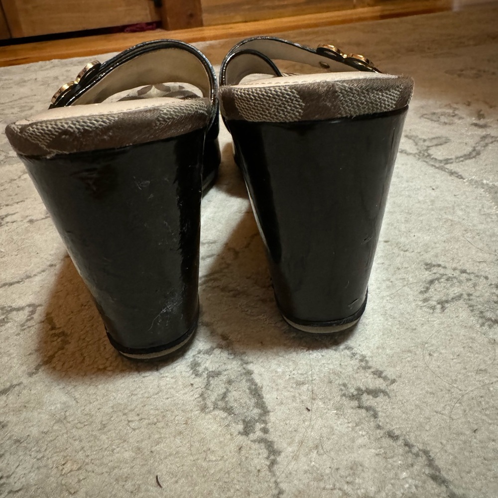 Coach Geri platform sandals - Picture 4 of 10